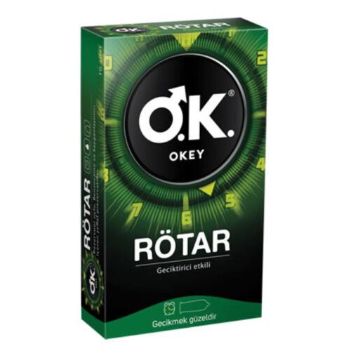 Okey Rötar Geciktiricili Prezervatif 10.lu