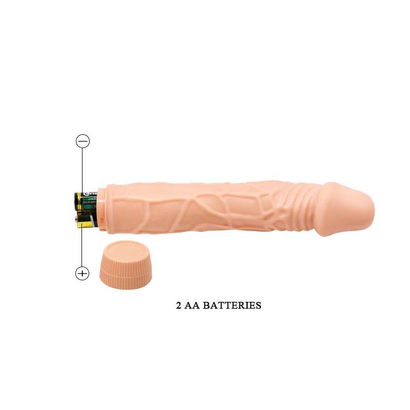 Barbara Güçlü Titreşimli 22.5 cm Realistik Vibratör - Görsel 5