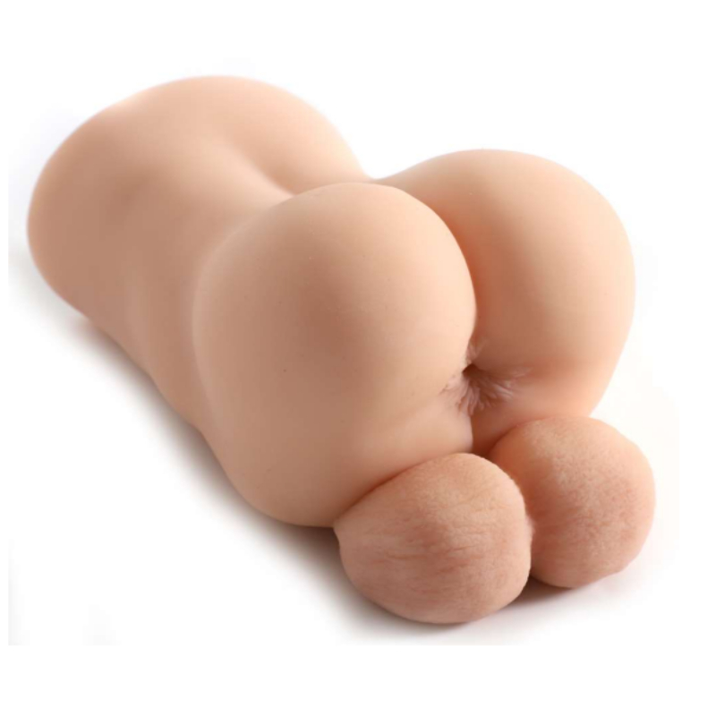 Yarım Vücut Male Doll Testisli Anal Mastürbatör