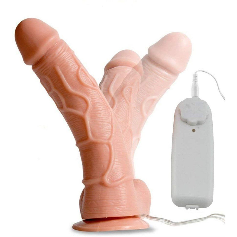 14 Cm Kumandalı Titreşimli Dildo - Görsel 2