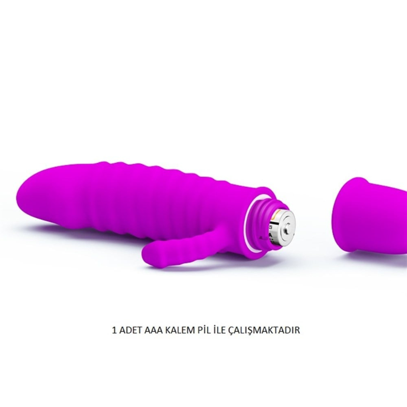 10 Fonksiyonlu Teknolojik Klitoris Uyarıcılı Dildo Vibratör - Arnd - Görsel 3
