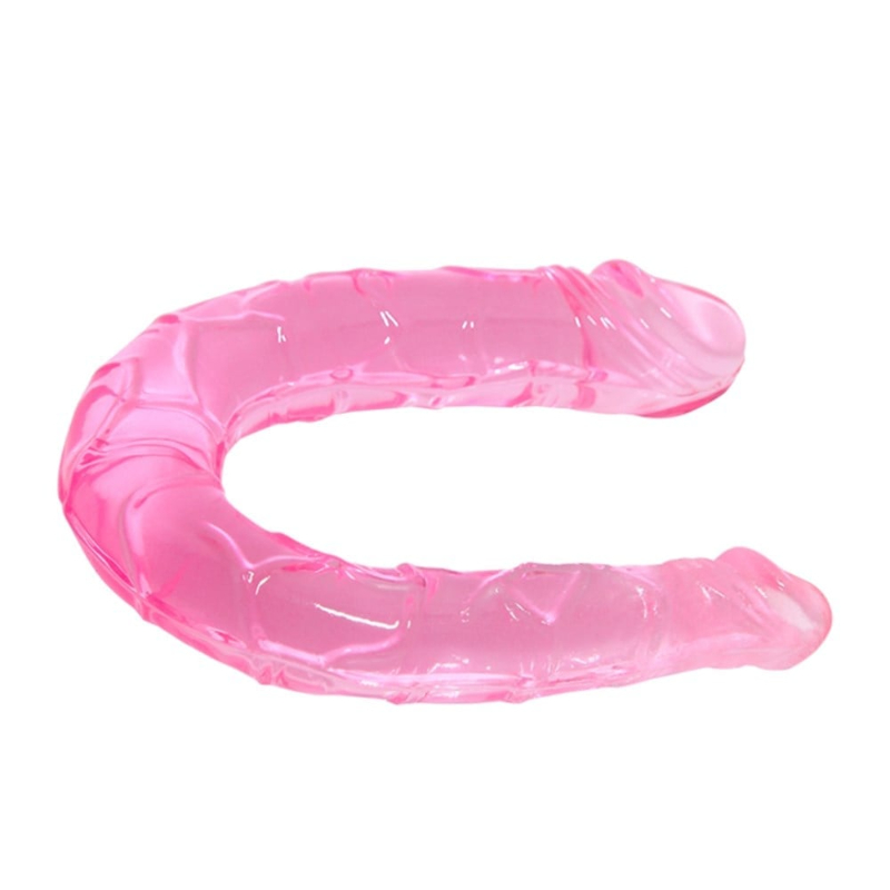 30 cm Çift Taraflı Jel Yumuşak Penis Dildo – TPR