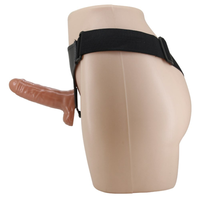 16 cm Çift Taraflı Titreşimli Strapon Dildo – Çiftlere Özel - Görsel 6